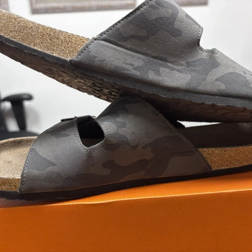Northside Phoenix Sandals Black Camo Men's Size 12 Comfort Footbed